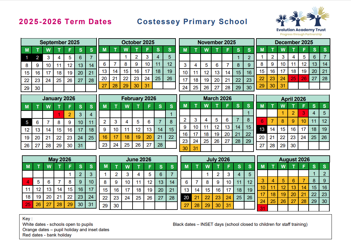 Term Dates 25 26